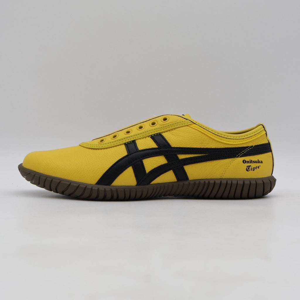 1183C529-750 Onitsuka Tiger Tsunahiki Slip On Sunflower Yellow Black (Men's)