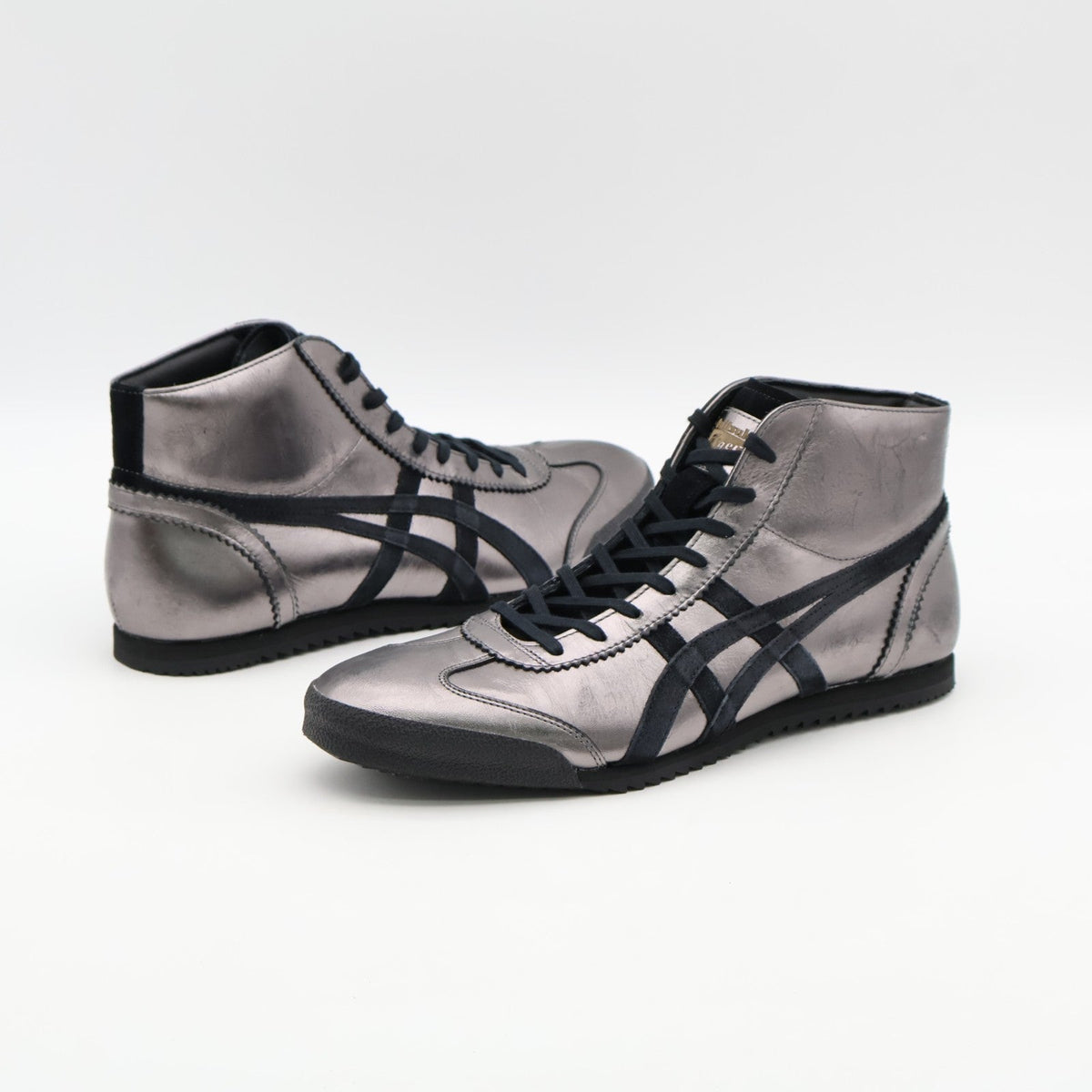 1181A608-021 Onitsuka Tiger NIPPON MADE Mexico Mid Runner Deluxe Gunmetal (Men's