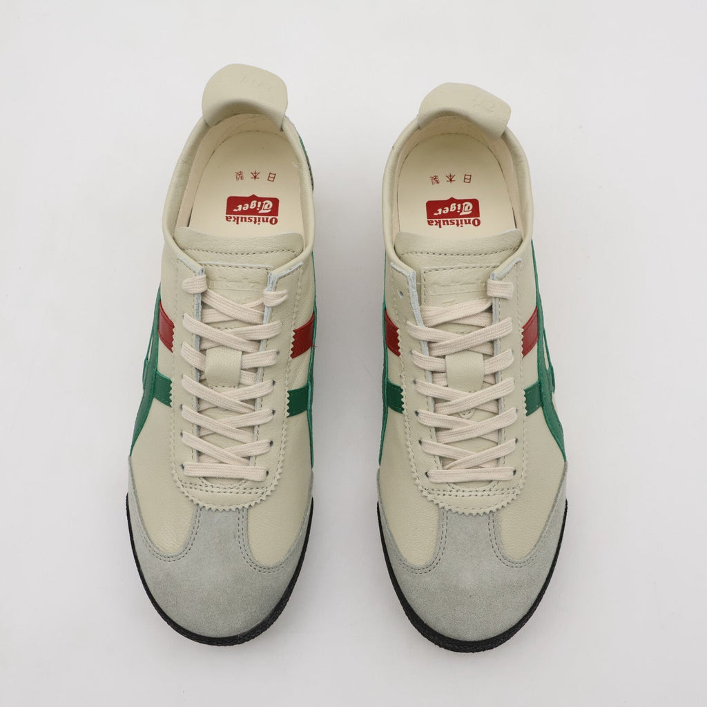 1182A466-101 Onitsuka Tiger Mexico 66 Deluxe Cream Green (Women's)