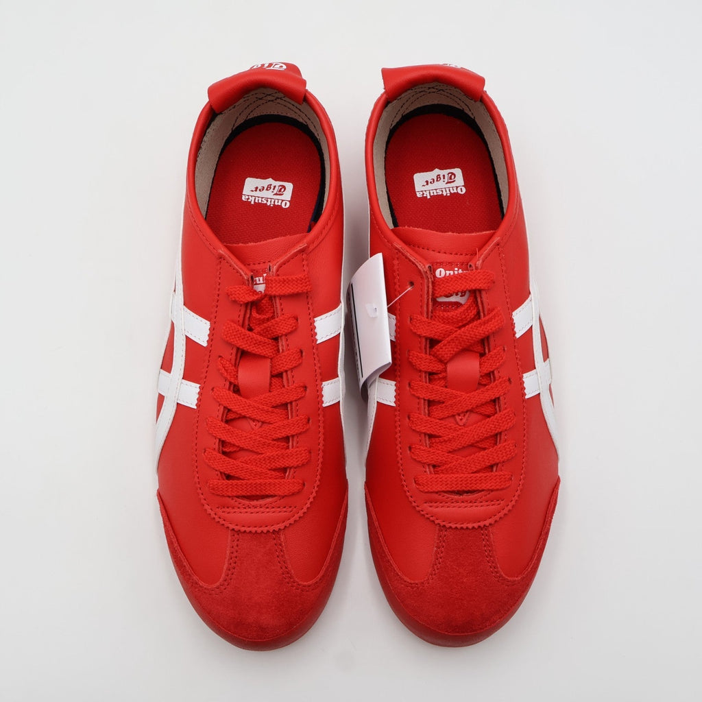 1183C102-601 Onitsuka Tiger Mexico 66 Classic Red/White (Men's)