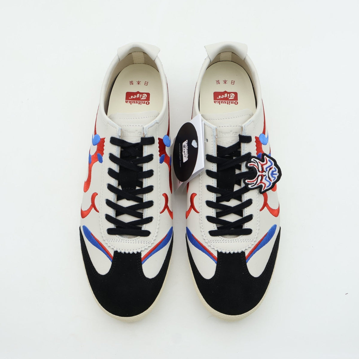 1181A370-103 Onitsuka Tiger NIPPON MADE Mexico 66 Deluxe White Fiery Red (Men's)