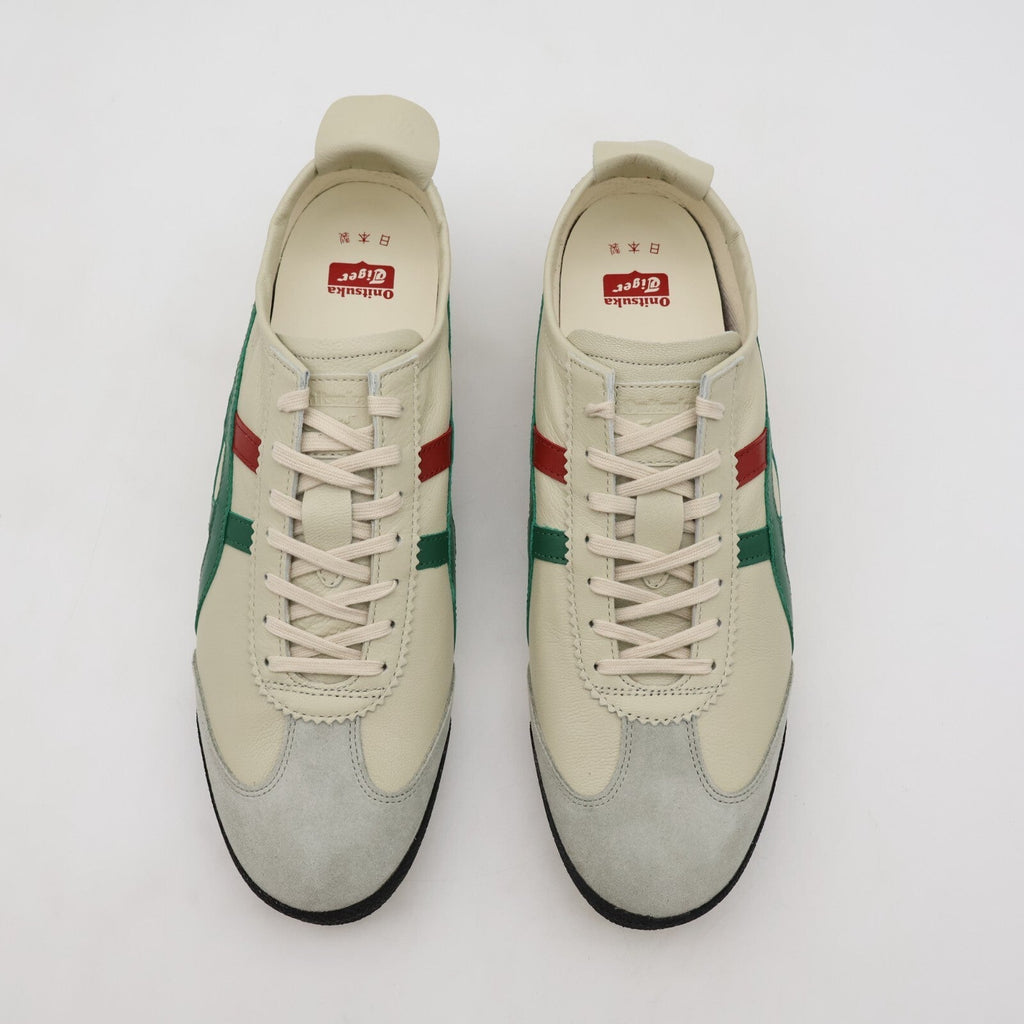 1181A436-100 Onitsuka Tiger NIPPON MADE Mexico 66 Deluxe Cream Green (Men's)