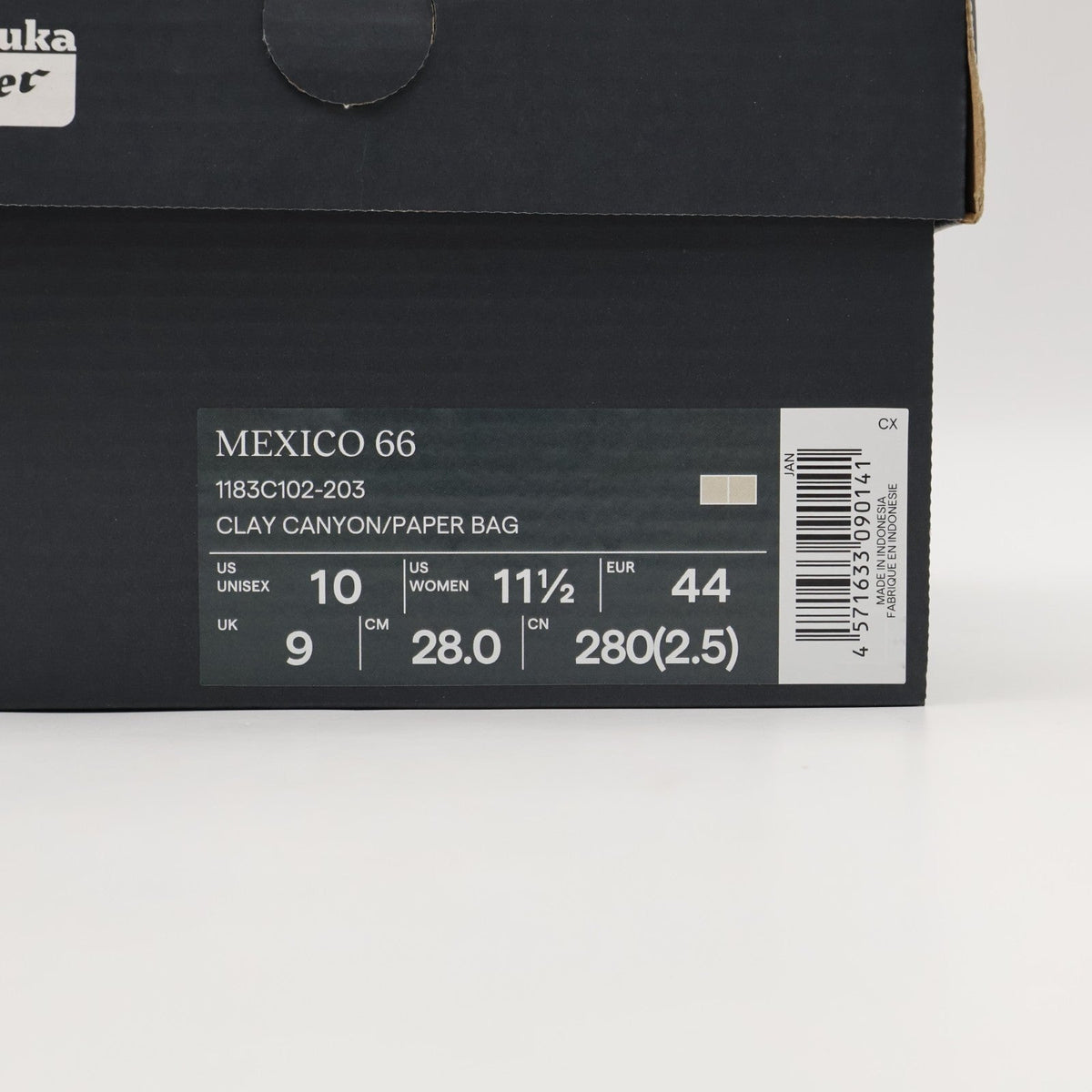 1183C102-203 Onitsuka Tiger MEXICO 66 CLAY CANYON PAPER BAG (Men's)