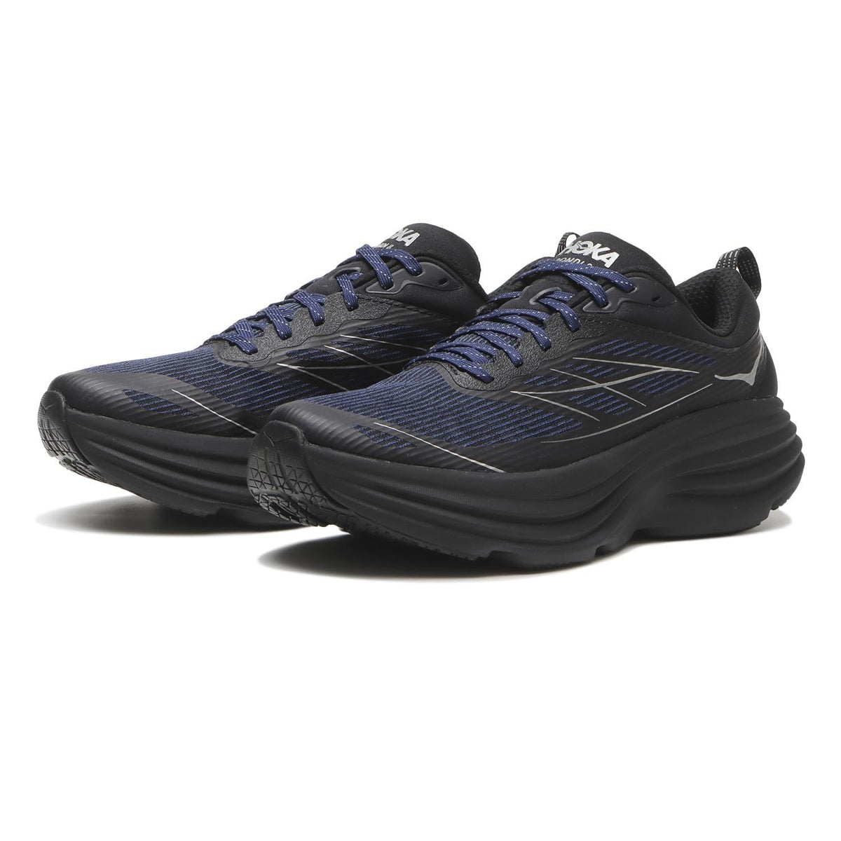 1155391-MDNGH Hoka Bondi 8 TS Caged Midnight Black (Men's)