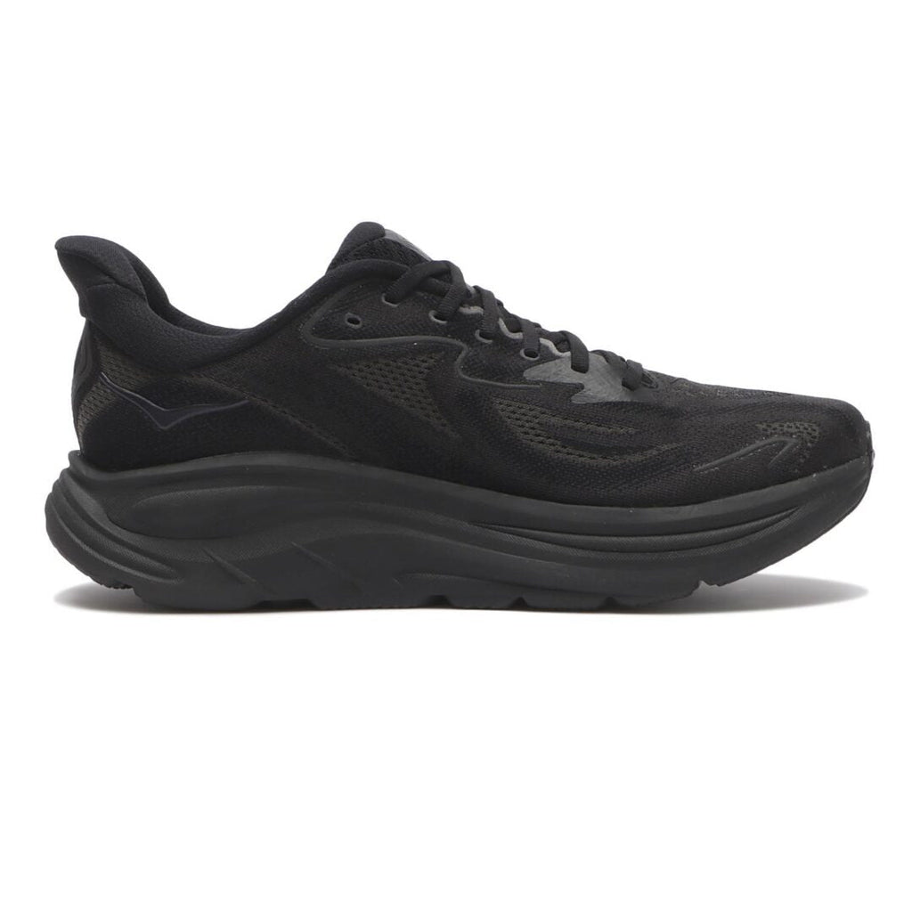 1162030-BBLC Hoka Clifton 10 Black Black (Men's)