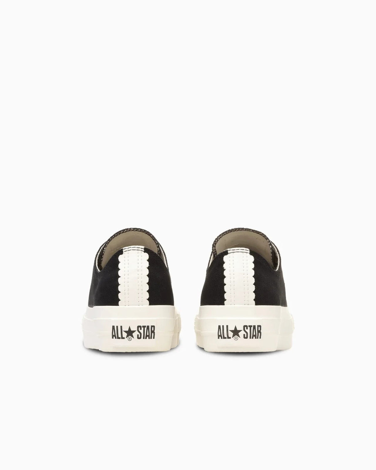 31318820 Converse Women's All Star PLTS Flowercut OX "Black/White" (Women's)