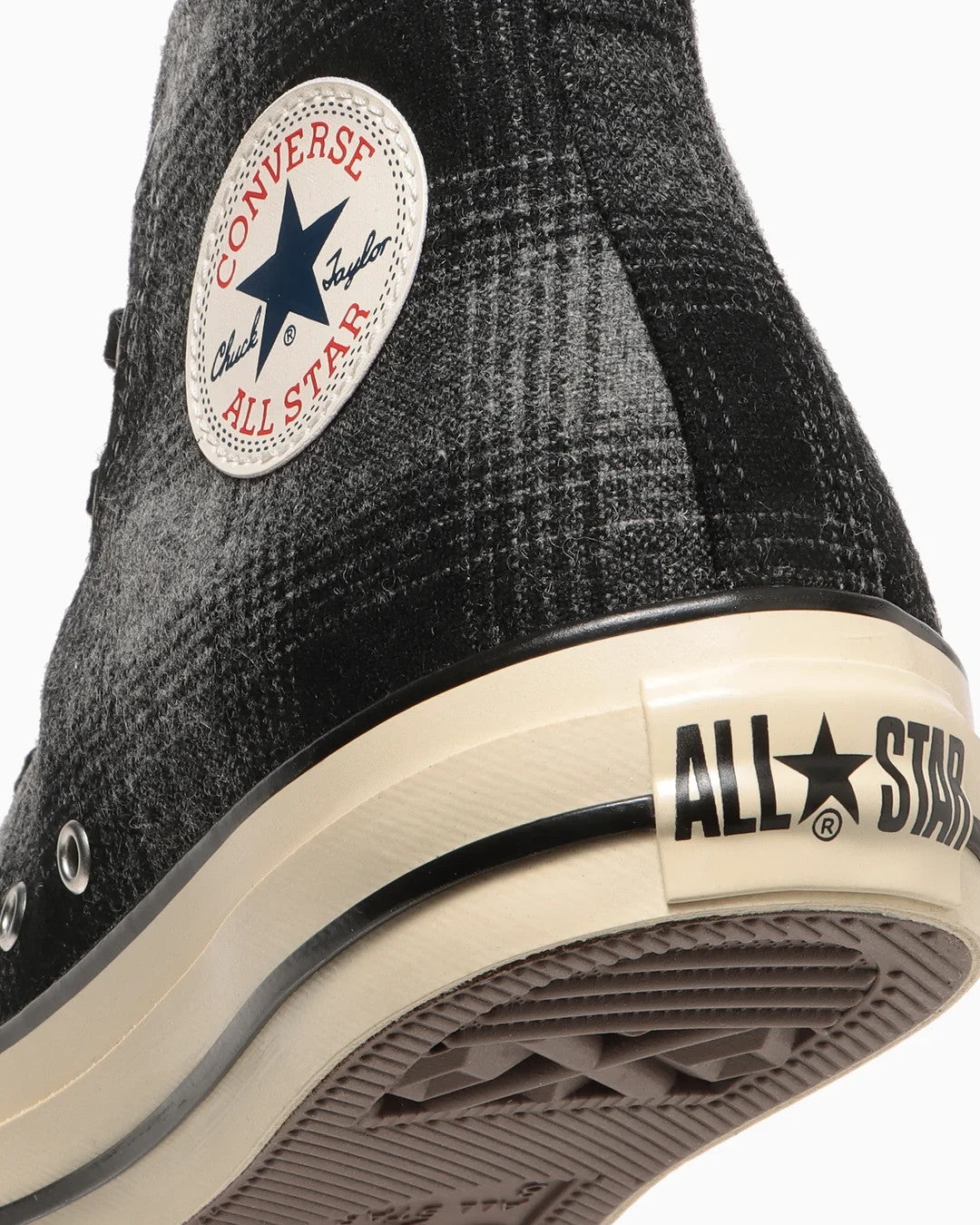 31314750 Pendleton Converse All Star Aged Hi Black Grey (Men's)