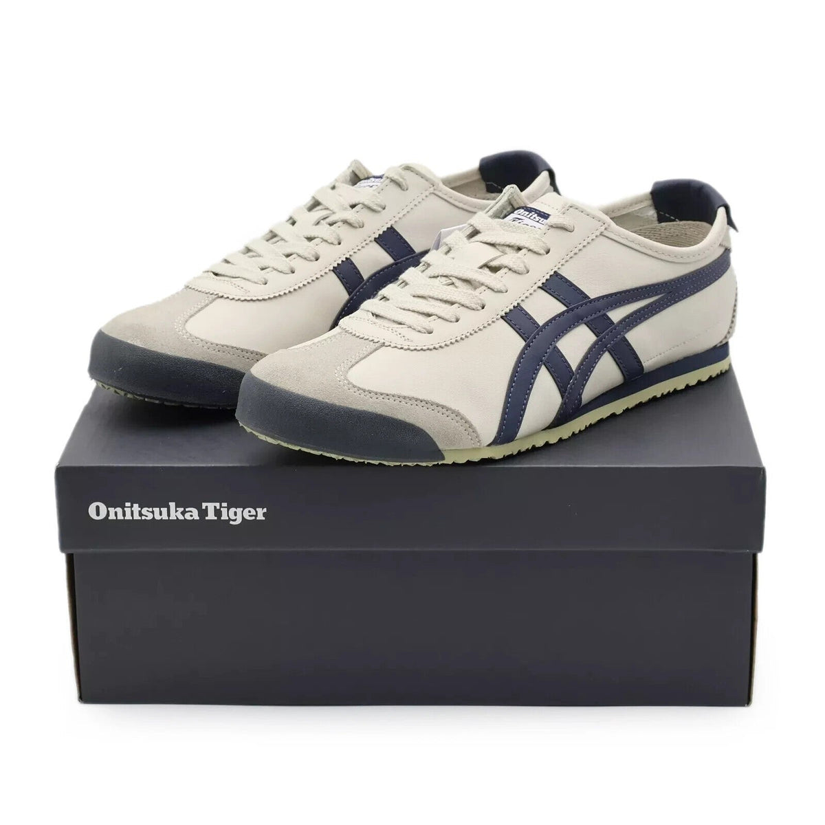 1183C102-200 Onitsuka Tiger Mexico 66 Birch Peacoat (Men's)