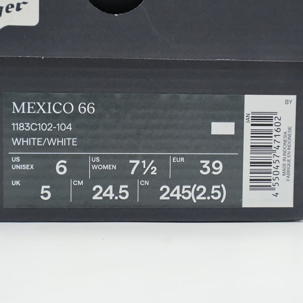 1183C102-104 Onitsuka Tiger Mexico 66 White (Men's)
