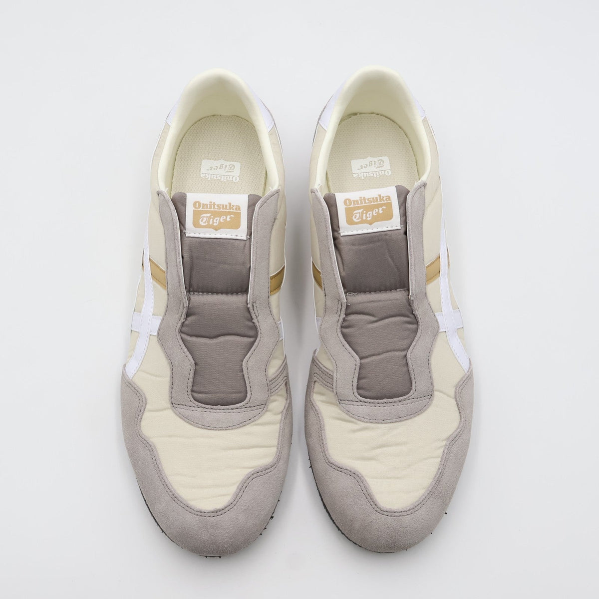 1183C615-200 Onitsuka Tiger Serrano Slip-On Birch/White (Men's)