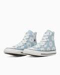 31318122 Converse All Star Flowerprint Hi Light BlueWhite (Women's)