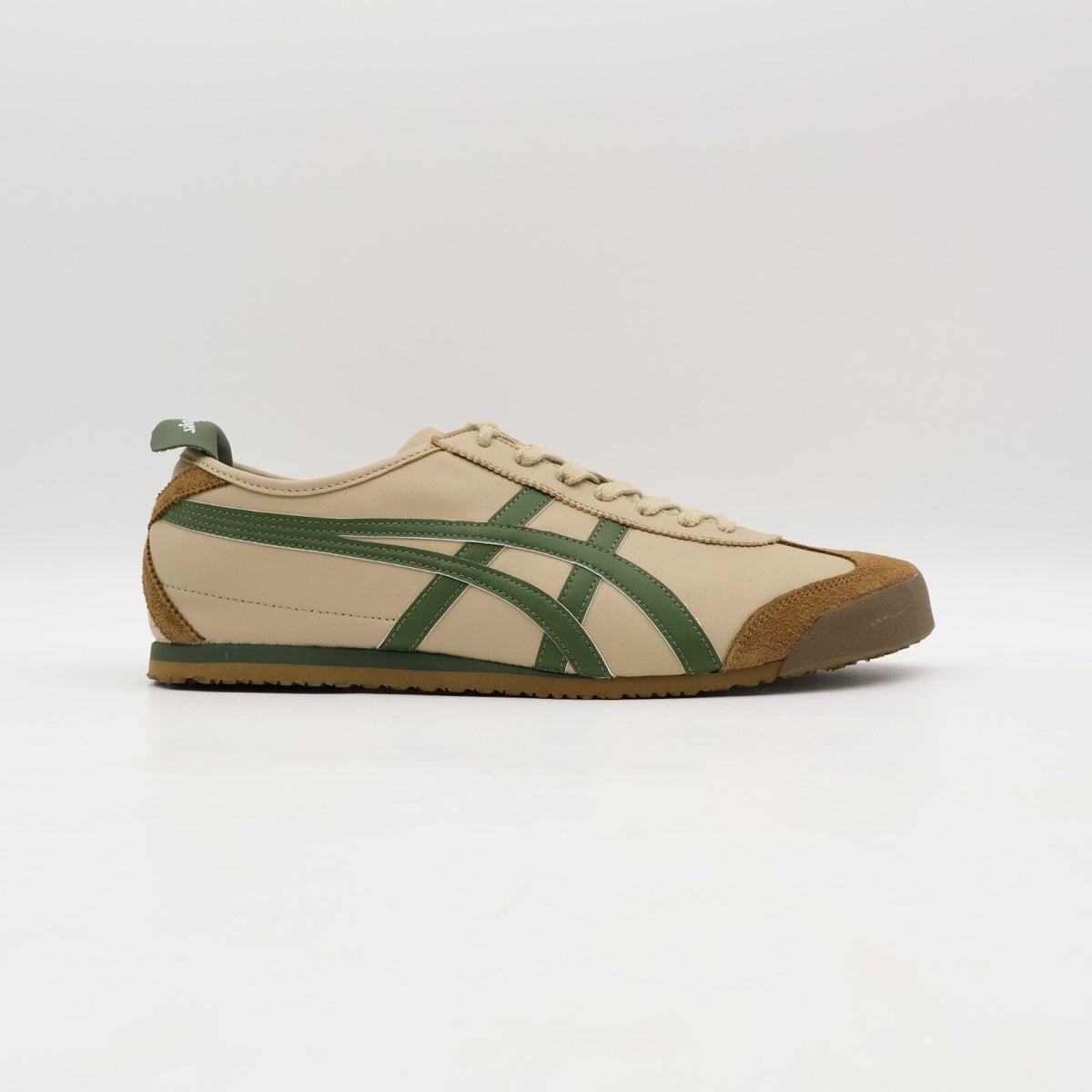 1183C102-250 Onitsuka Tiger Mexico 66 Beige Grass Green (Men's)