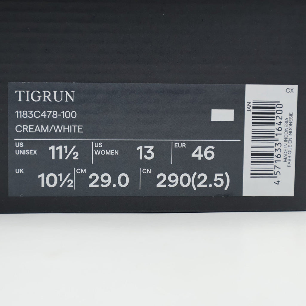 1183C478-100  Onitsuka Tiger Tigrun Cream White (Men's)