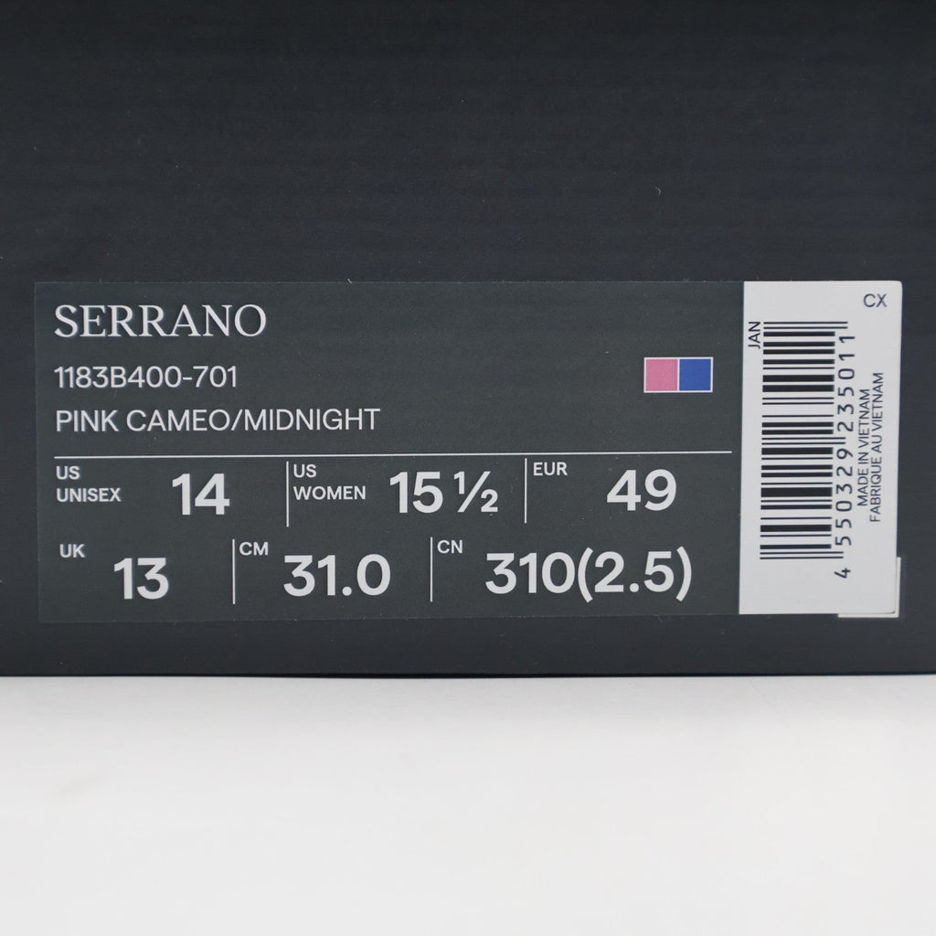1183B400-701 Onitsuka Tiger Serrano Pink Cameo Midnight (Men's)