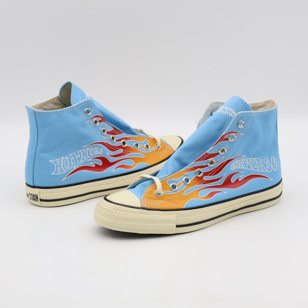 31314050 Hot Wheels Converse All Star Aged FL Hi Sky Blue (Men's)