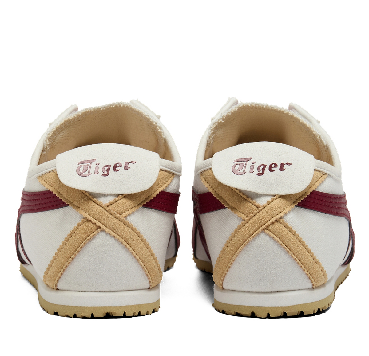 1183A360-131 Onitsuka Tiger Mexico 66 Slip-On Off WhiteBeet Juice (Men's)