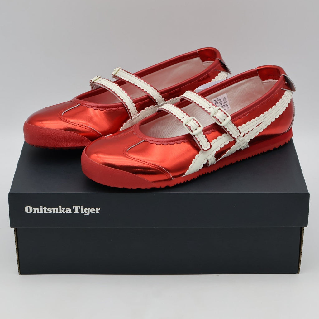 1182A708-700 Onitsuka Tiger Mexico 66 TGRS Classic Red Cream (Women's)