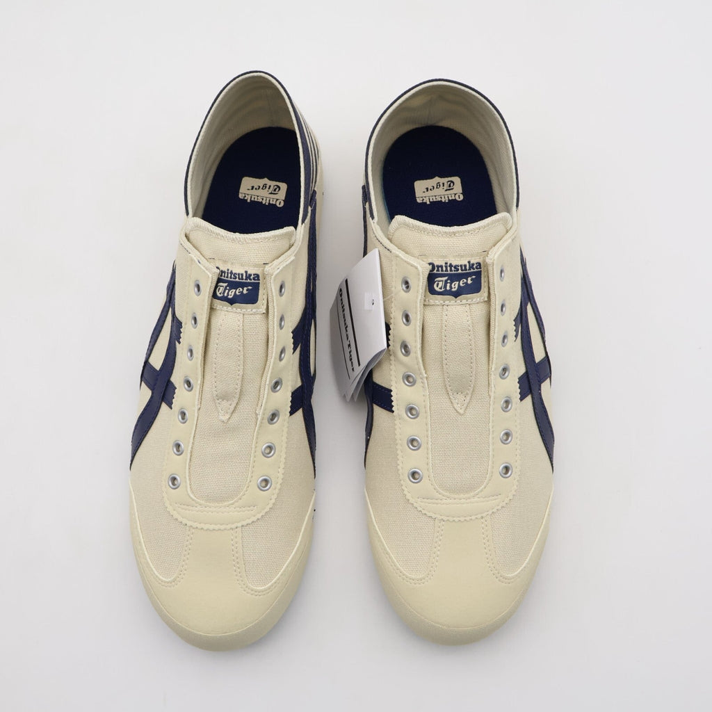 1183C233-250 Onitsuka Tiger Mexico 66 Paraty Natural Navy (Men's)