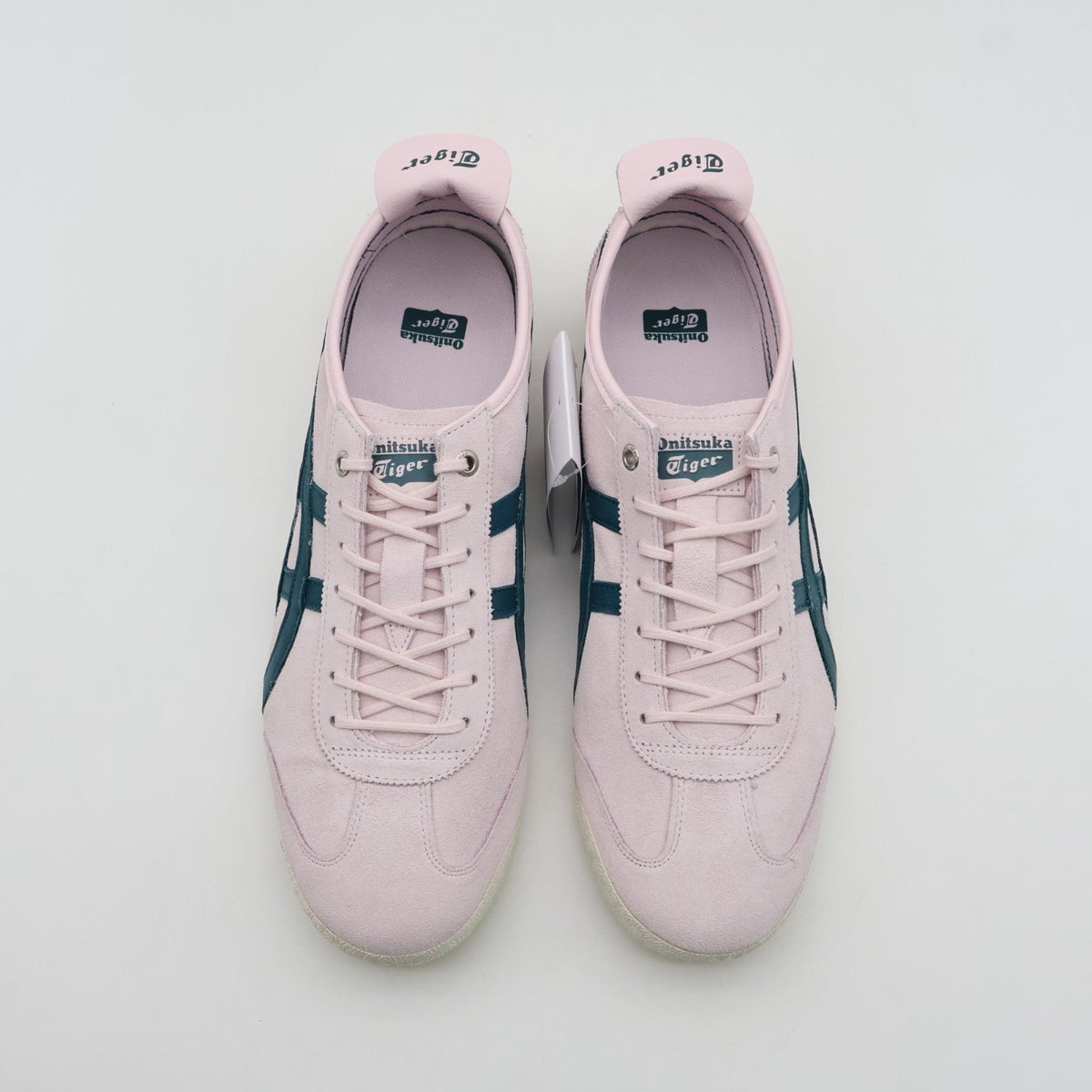 1183C517-700 Onitsuka Tiger MEXICO 66 SD CRYSTAL PINK SPRUCE GREEN (Men's)