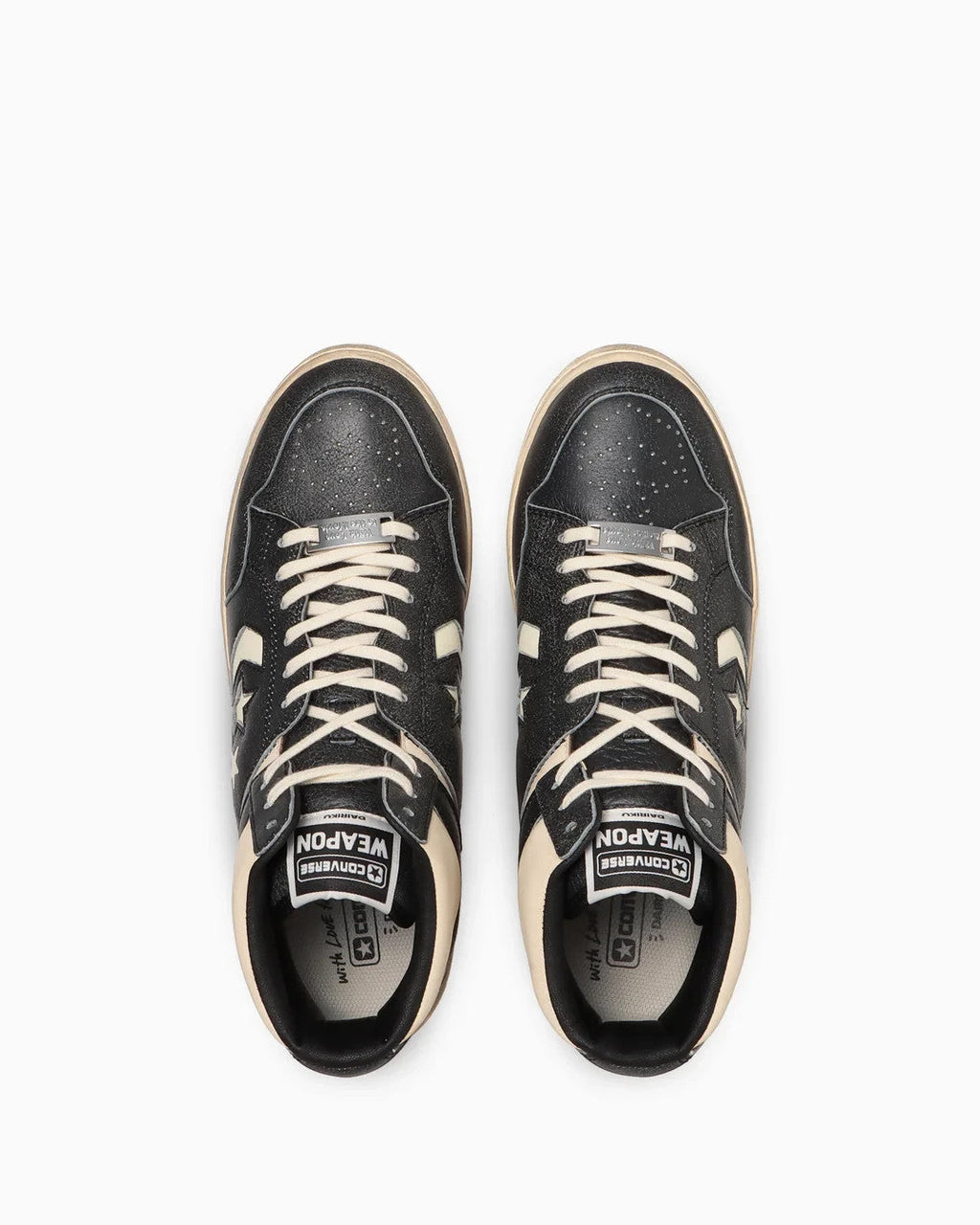 33702470 DAIRIKU Converse Weapon Hi Black White (Men's)