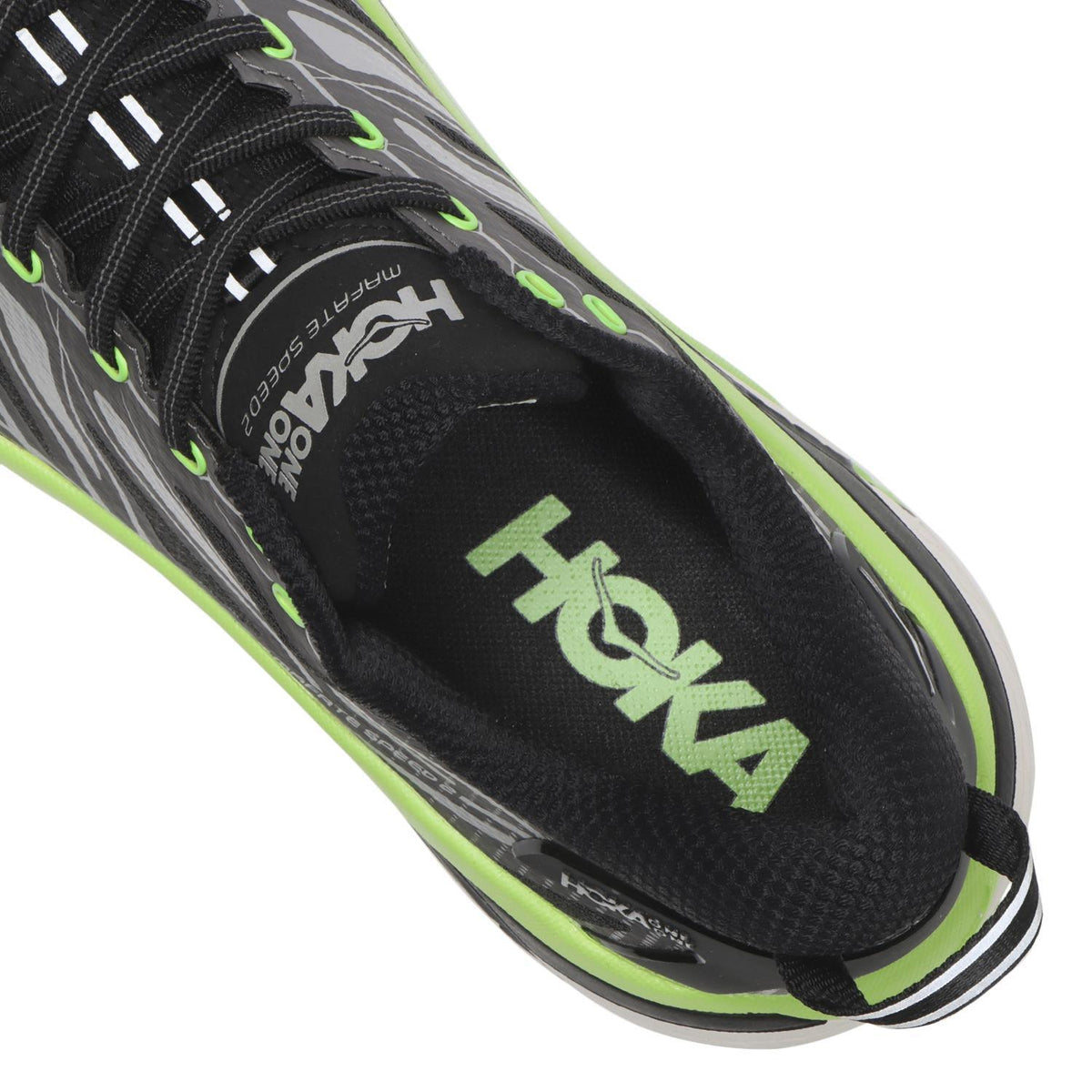 1126851-BCKLC Hoka Mafate Speed 2 Black Green (Men's)