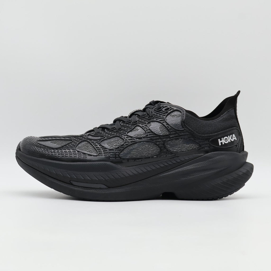 1168932-bmd Hoka Mach X Caged Black Midnightblued (Men's)