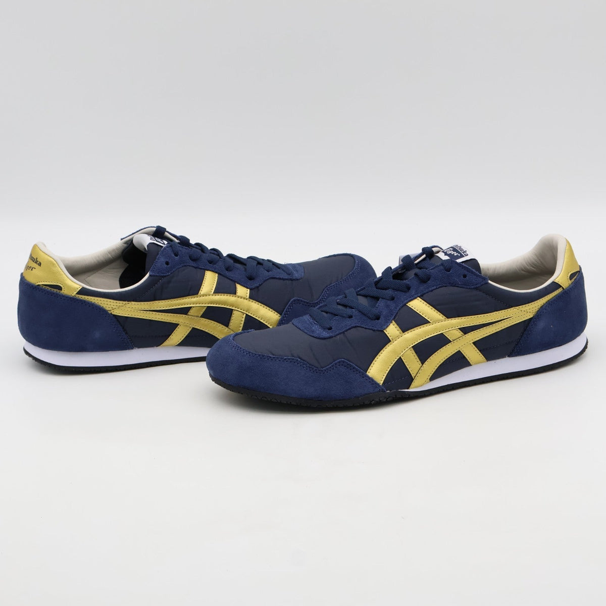 1183B400-400 Onitsuka Tiger Serrano Midnight Pure Gold (Men's)