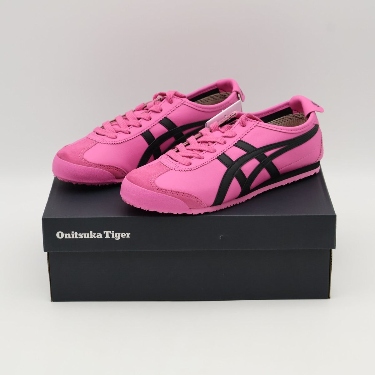 1183C102-701 Onitsuka Tiger MEXICO 66 DRAGON FRUIT BLACK (Men's)