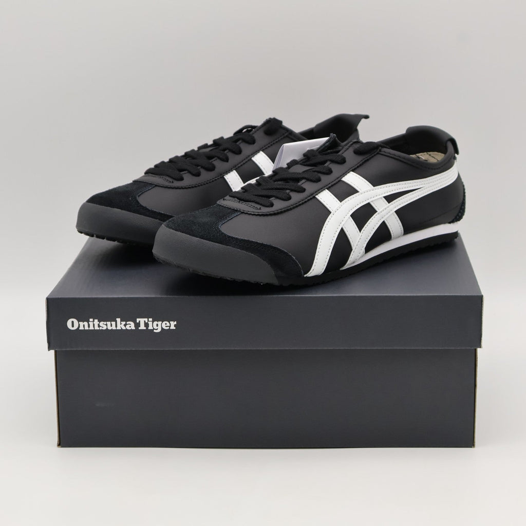 1183C102-001 Onitsuka Tiger Mexico 66 Black White (Men's)