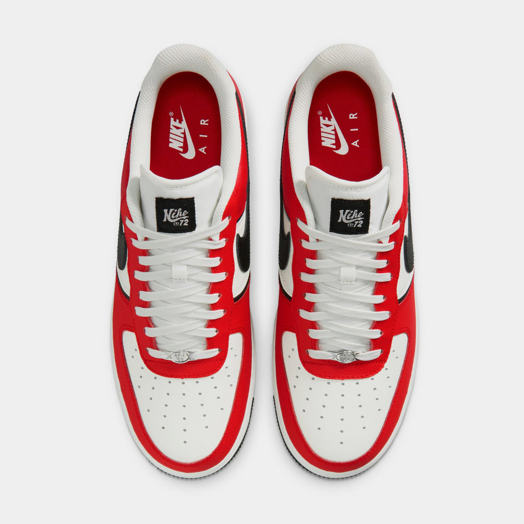 Air Force 1 '07 LV8 Mens Lifestyle Shoes (University Red/Black/Sail)