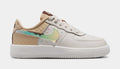 Force 1 Low Preschool Lifestyle Shoes (Sail/Sesame/Bleached Turquoise/Multi-Color)