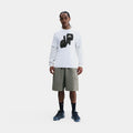 NSW Los Angeles Graphic Mens Short Sleeve Shirt (White/Black)
