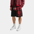 Chicago Bulls Standard Issue Fleece Mens Shorts (Black/White)
