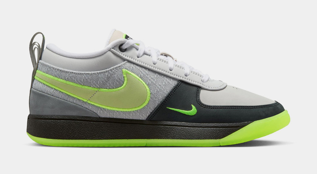 Book 1 AM Neon Mens Lifestyle Shoes (Light Smoke Grey/Volt/Black)