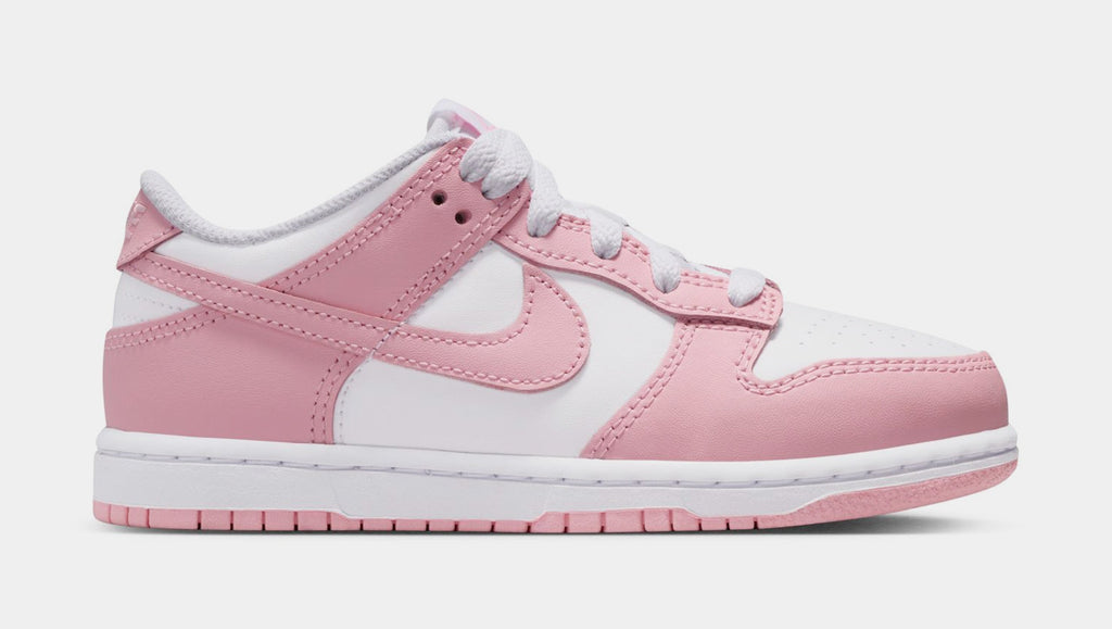 Dunk Low Preschool Lifestyle Shoes (Laser Fuchsia/White/Laser Fuchsia)