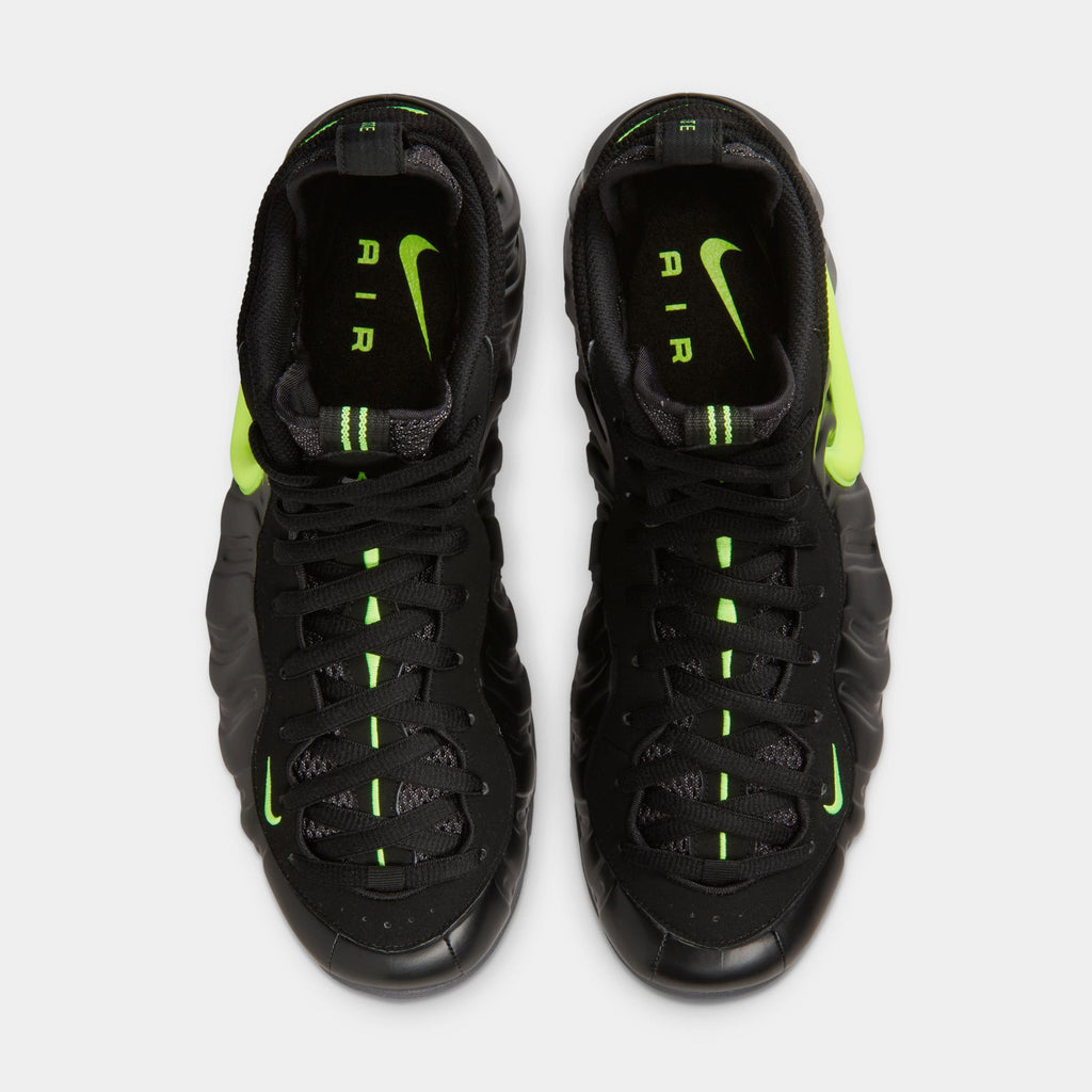 Air Foamposite Pro Voltage Mens Basketball Shoes (Black/Voltage Yellow)