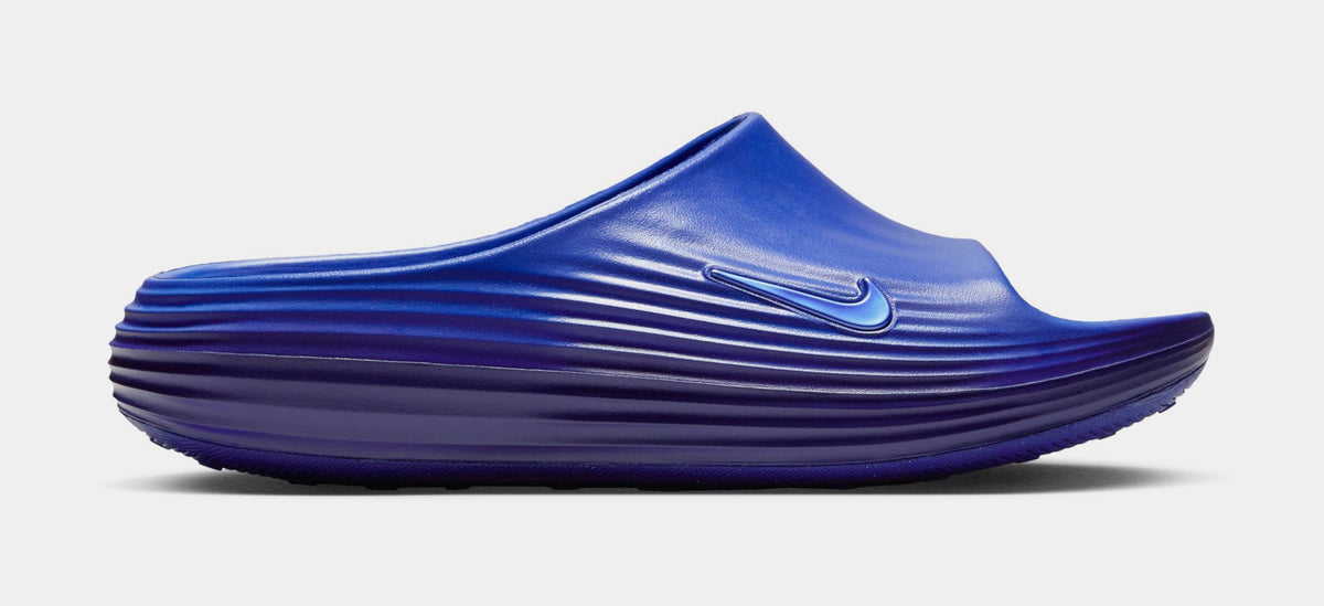 ReactX Rejuven8 Slide Mens Sandals (Hyper Royal/Hyper Royal/Deep Royal Blue)