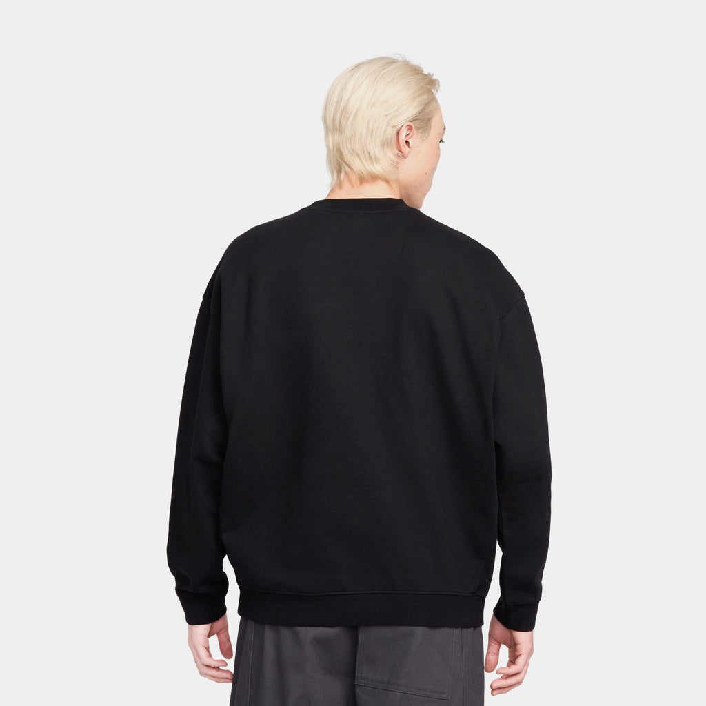 Air Tokyo Fleece Mens Crewneck (Black/Red)