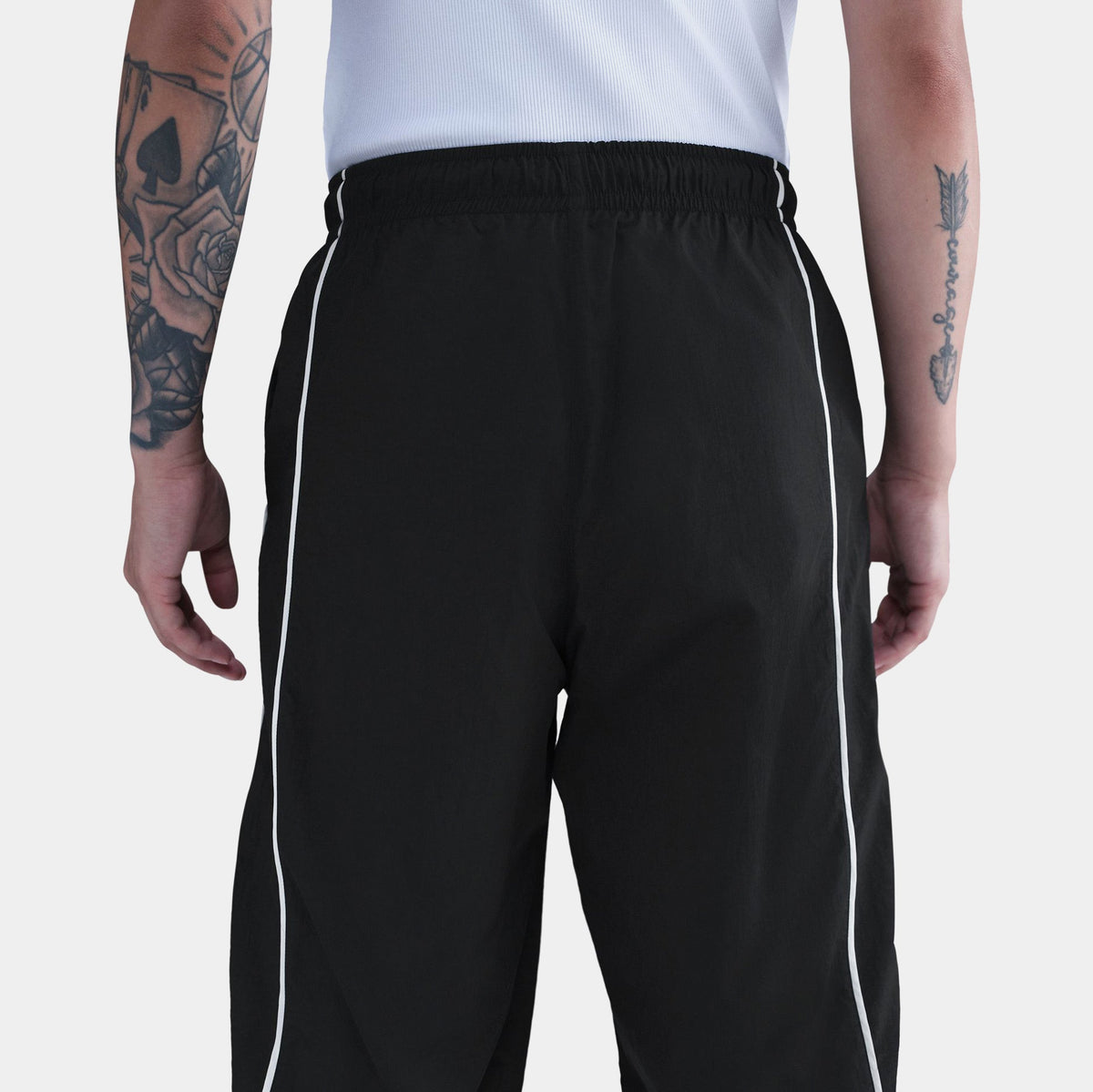 NSW Windrunner Woven Womens Pants (Black/Sail/Sail)