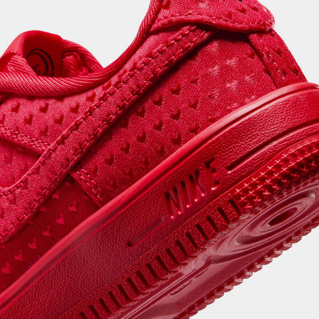 Air Force 1 Low Valentines Day Preschool Lifestyle Shoes (University Red/University Red/Black)