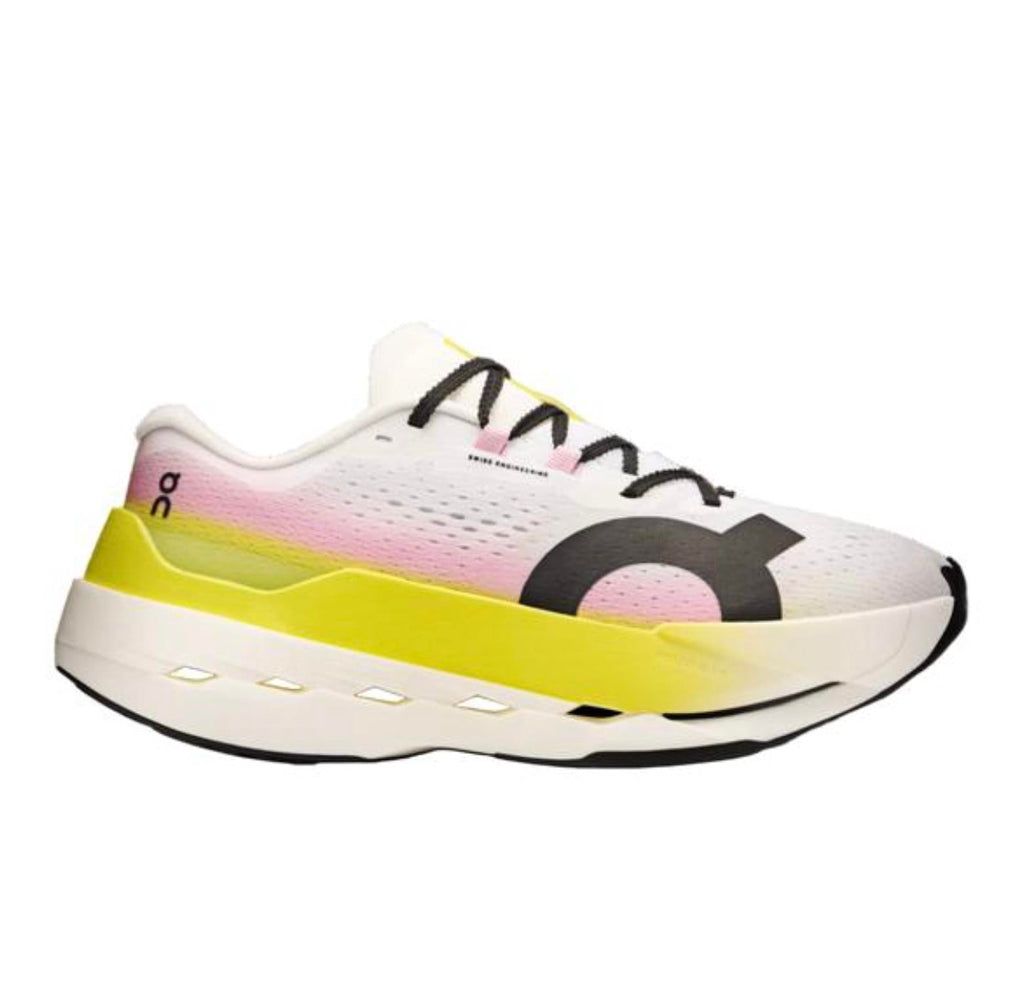 Women's Cloudboom Max Running Shoe In Lime/raspberry
