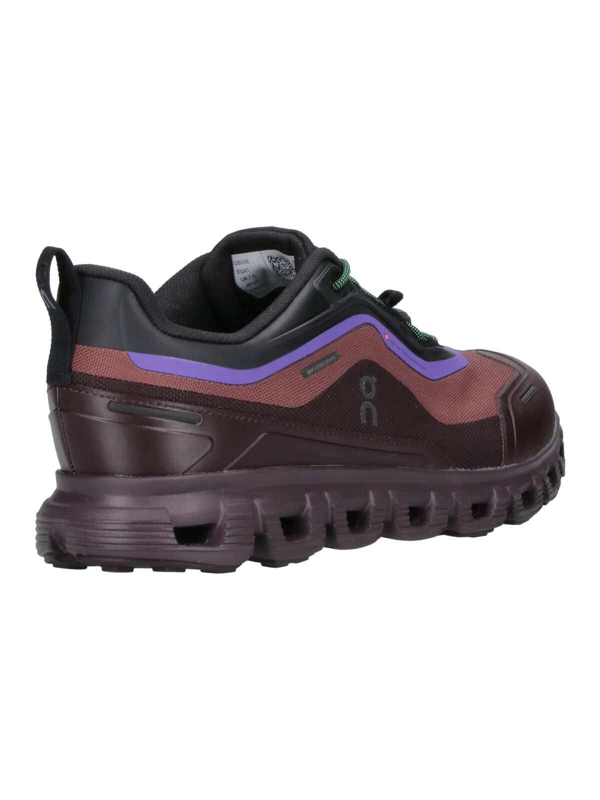 Burgundy Cloud 6 Geo Waterproof Sneakers