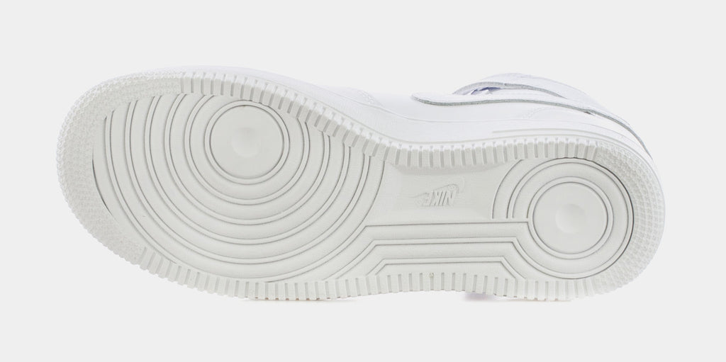 Air Force 1 Mid 07 LE Grade School Lifestyle Shoes (White)