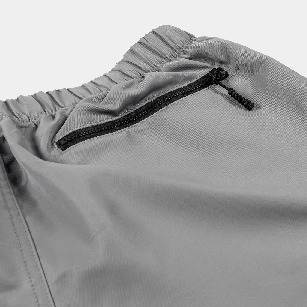 Voyage Solid Cargo 7" Volley Mens Shorts (Grey/White)