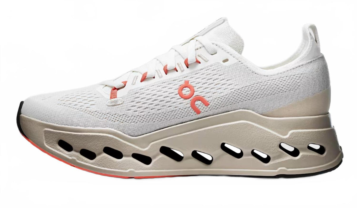 Women's Cloudsurfer Max Shoe In Ivory/salmon
