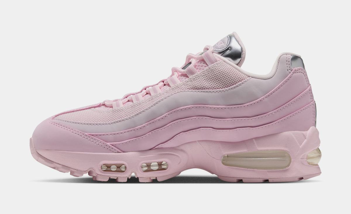 Air Max 95 Big Bubble Chrome Pink Foam Womens Running Shoes (Pink Foam/Pearl Pink/Metallic Silver)