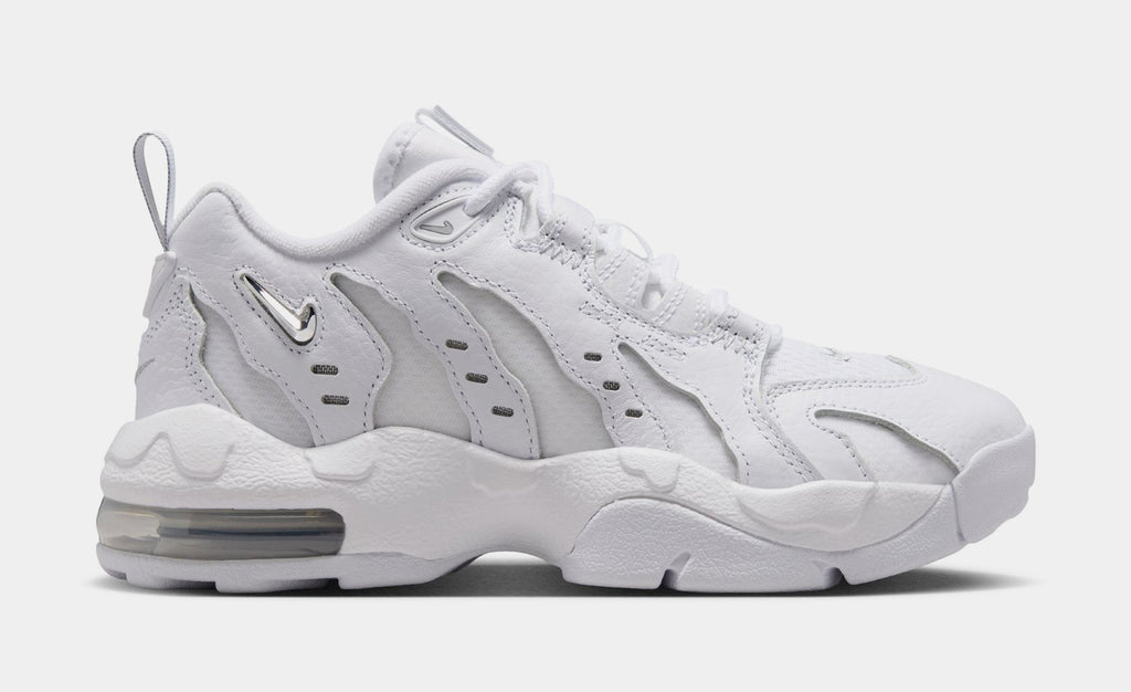 Air DT Max 96 Low Grade School Basketball Shoes (White/Metallic Silver)
