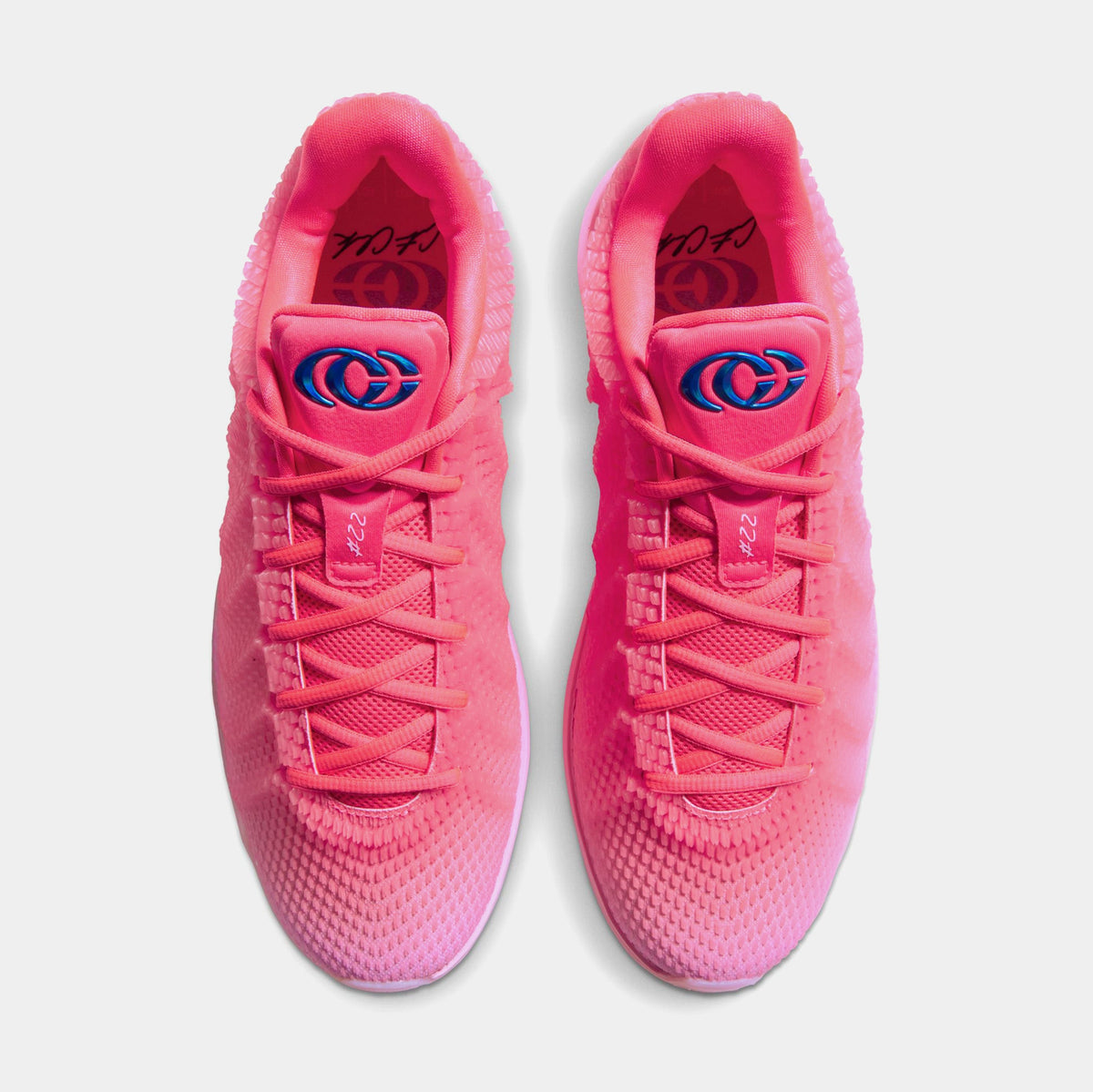 Caitlin 1 Midnight Fever Womens Basketball Shoes (Hot Punck/Neo Pink)
