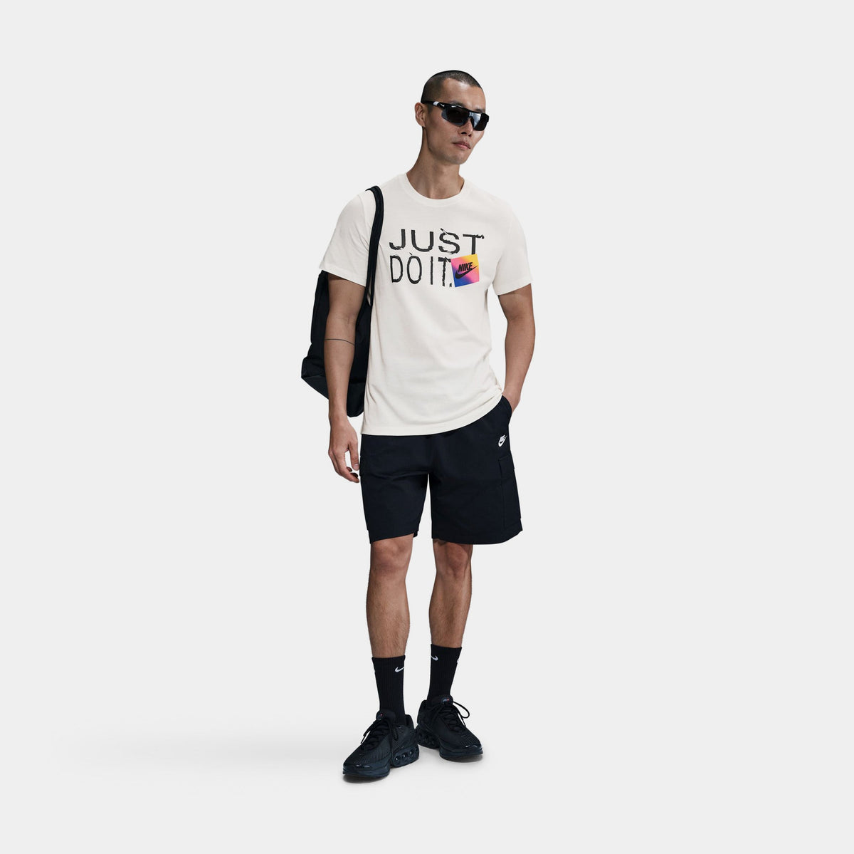 NSW Just Do It Mens Short Sleeve Shirt (Sail)