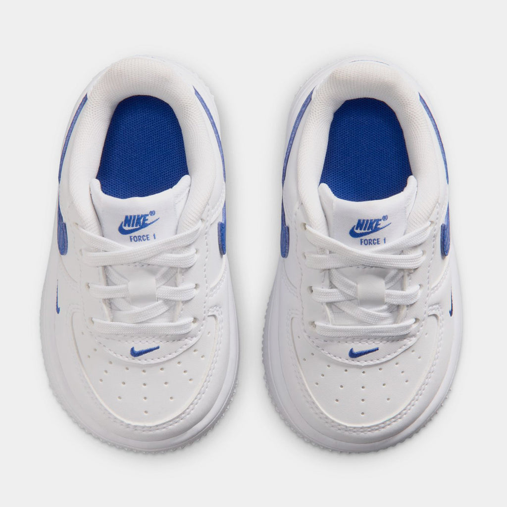 Air Force 1 Tech Essentials Infant Toddler Lifestyle Shoes (White/Game Royal)